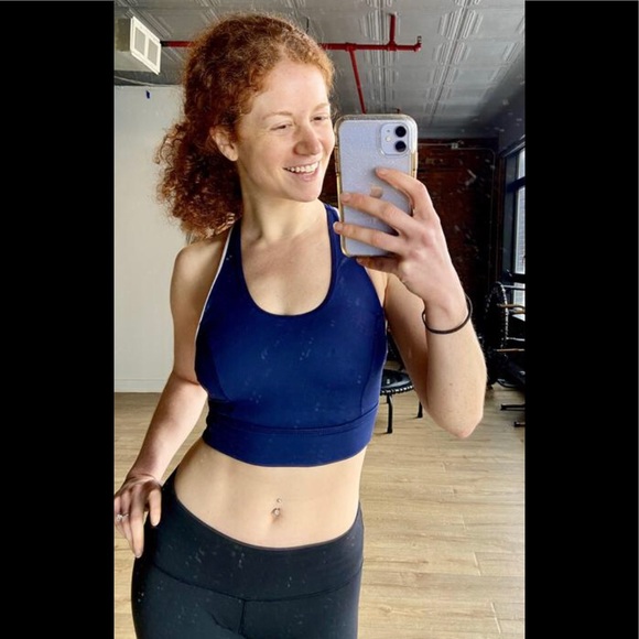 NWT! Free People Movement Synergy longline Bra M - Picture 2 of 3